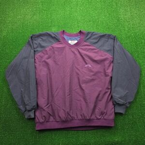 18 Headwind Sun Mountain Sports Windbreaker Mens Large Vintage 90s Golf Jacket